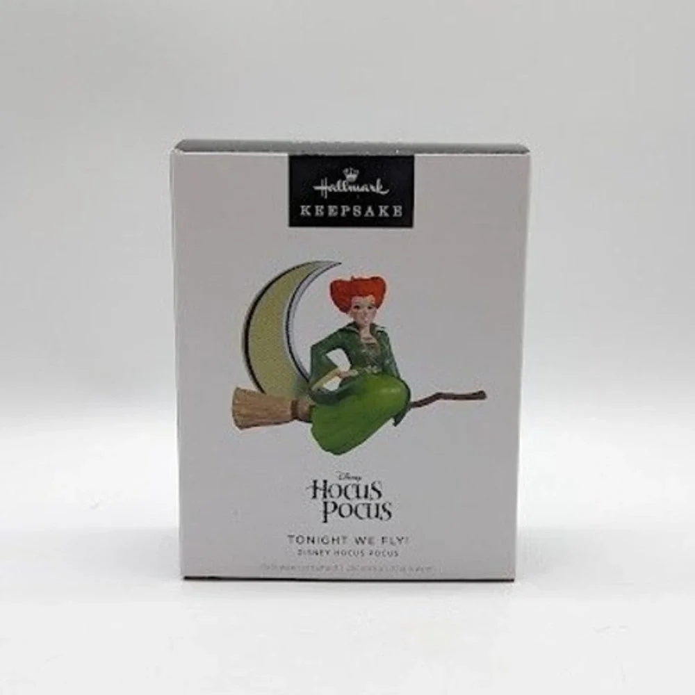 Hallmark Hocus Pocus Tonight We Fly Winifred Ornament Christmas Halloween NEW